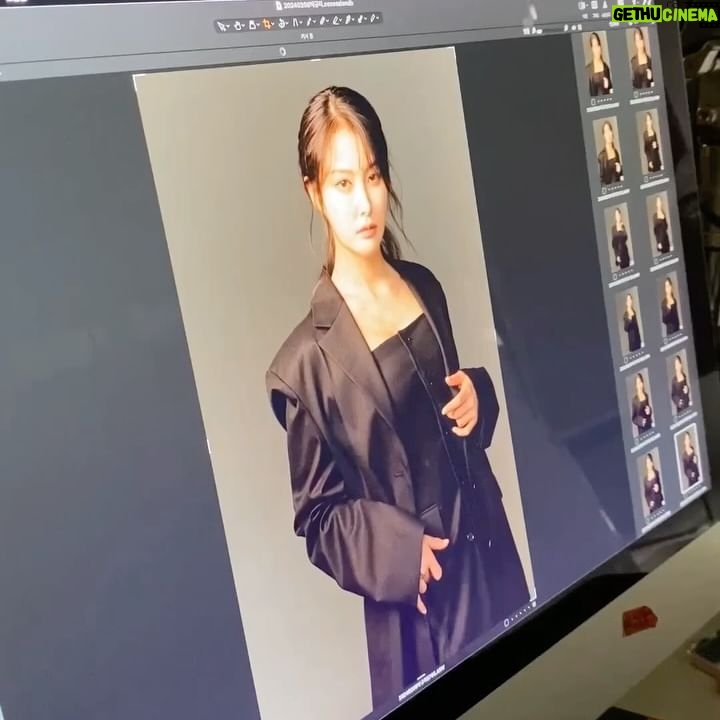 Park Gyu-ri Instagram - 프로필 촬영 나머지 현장샷