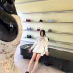 Park Ha-seon Instagram - 이번에 내 옷 말고 뉴규 그리고 사자마자 청바지를 자른 이유 두둥
