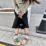 Park Ha-seon Instagram - Miuccia Prada♥️ 새 신을 신고 뛰어보자 ㅍㅉ