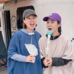 Park Mi-sun Instagram - 가을여행 무지무지 행복한 날 . 같이 기도해주는 사랑하는 자매님들 . #물왕숲캠핑파크 #다람쥐담요 #가을단풍여행 #캠핑장추천