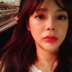 Park Si-yeon Instagram – 오랫만에 얼굴 한가득한 셀카😁