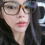 Park Si-yeon Instagram – 오랜만에 흑발염색 너무 좋다아🤍