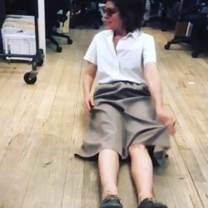 Parker Posey Instagram - A stop by @rachelcomey. Gracie shows she’s still GOT IT! 😍😍