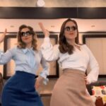 Pascale Hutton Instagram - Dancing in my trailer to @meghantrainor! Did we make you look? 😎 @phutton #Hearties #MadeYouLook #MadeYouLookChallenge