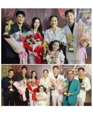 Passorn Leowrakwong Instagram - ขอแสดงความยินดีกับคนเก่งของหม่ามี้ อินดี้ @indianaindy ❤️ มันนี่ @money.jnk ❤️ น้องเหนือ @nurdesoraya ❤️ จากละคร #สองทระนง ผลิตโดย บริษัท ปภัสรา โปรดักชั่น จำกัด ช่อง 7HD เข้ารับรางวัล “พิฆเนศวร” ครั้งที่ ๑๒ รางวัลวิทยุโทรทัศน์แห่งชาติ-ภาพยนตร์แห่งชาติ ประจำปี ๒๕๖๗ ขอขอบพระคุณคณะผู้จัดงานที่มอบรางวัลนี้ให้ ❤️🙏❤️ ขอบคุณผู้จัดคนสวย คุณกบ-ปภัสรา เตชะไพบูลย์ @papassara_2512 ❤️ มามอบช่อดอกไม้แสดงความยินดี และกำลังใจที่น่ารักจากน้องอลิซ @alicesababy ❤️ มาร่วมยินดี ณ สโมสรกรมประชาสัมพันธ์ ซอยอารีย์ กรุงเทพฯ ขอบคุณพี่ปิ๋ว @papassara_production ❤️ พี่ยุ่น @nice_ba_by ❤️ พี่หนุ่ย @drnongnui ❤️ มากๆด่วยค่า….. ขอบคุณชุดจากพี่เก๋ @verasalon @verasalonstudio ด้วยนะค้า…. ❤️🙏❤️ และขอแสดงความยินดีกับทุกคนที่ได้รับรางวัลในครั้งนี้ด้วยนะคะ 🎉❤️🏆💐🎉 #รางวัลพิฆเนศวร #indianaindyintad