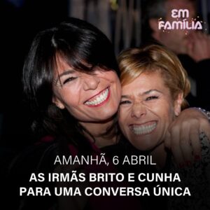 Patrícia Tavares Instagram - No “Em Família” deste sábado, contamos com a presença da carismática e animada atriz Ana Brito e Cunha e da irmã Patrícia Brito e Cunha para uma conversa imperdível! 🫶🏼

Patrícia Tavares promete superar todos os desafios da “entrevista que ninguém quer dar” 👀🤍