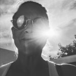 Patricia Arquette Instagram - The sun is behind me and the galaxy is in my eye.