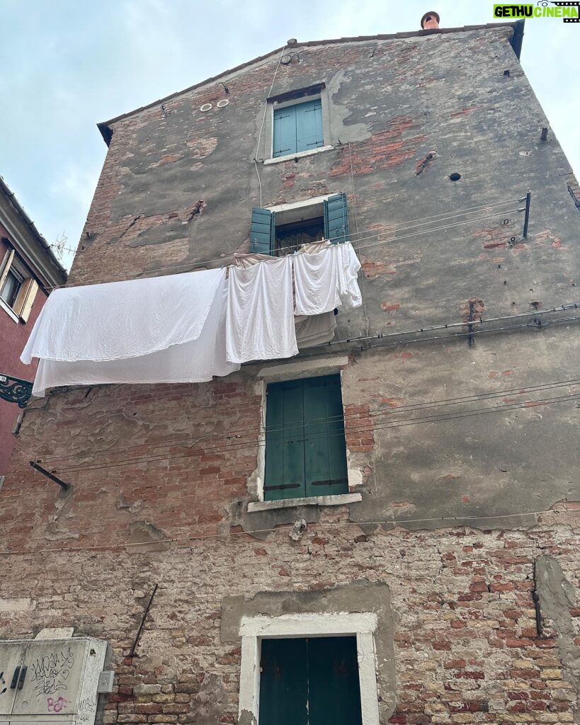 Patricia Arquette Instagram - Underwear wars. I win. #Burano