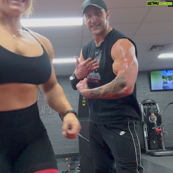 Patricia Parker Instagram - At the end of the day, I’m just a huge wrestling fan, so this photo is wild to me. Body gang meet up at the gym here in Australia before our events 🔥 Watched @chrismasters310 growing up and he was really the first “body guy” I ever saw. Appreciate the massive confidence boost and confirmation that I’m heading in the right direction 💪🏼 Just super cool to meet these two in person finally 🫱🏼‍🫲🏻