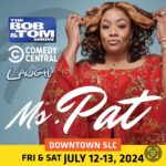 Patricia Williams Instagram - SALT LAKE CITY: Comedian Ms Pat is coming to @wiseguyscomedy @atthegateway Fr/Sat July 12-13! 2 nights/4 shows!! Tix on website! #thisplaceisajoke #wiseguyscomedy #slc