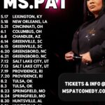 Patricia Williams Instagram - NEW ORLEANS - #YaGirlDoneMadeIt and y’all SOLD ME OUT! 🔥 I can’t wait to laugh with y’all! In case YOU missed - swipe to see my next shows! Get your tickets RIGHT NOW at mspatcomedy.com! Cincinnati, OH - May 31 Columbus, OH - June 1 Chandler, AZ - June 8 Greenville, SC - June 14 & 15 #mspat #tour