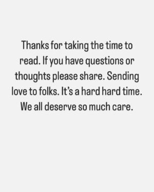 Patrisse Cullors Instagram - It doesn’t get better, our lives, this world unless we will it to be better. Unless we transform ourselves and transform the conditions. Unless we have a plan that actually challenges all forms of punishment. Unless we have a plan that centers care and accountability.

Abolition is that for me. I encourage all of us to center an abolitionist praxis.