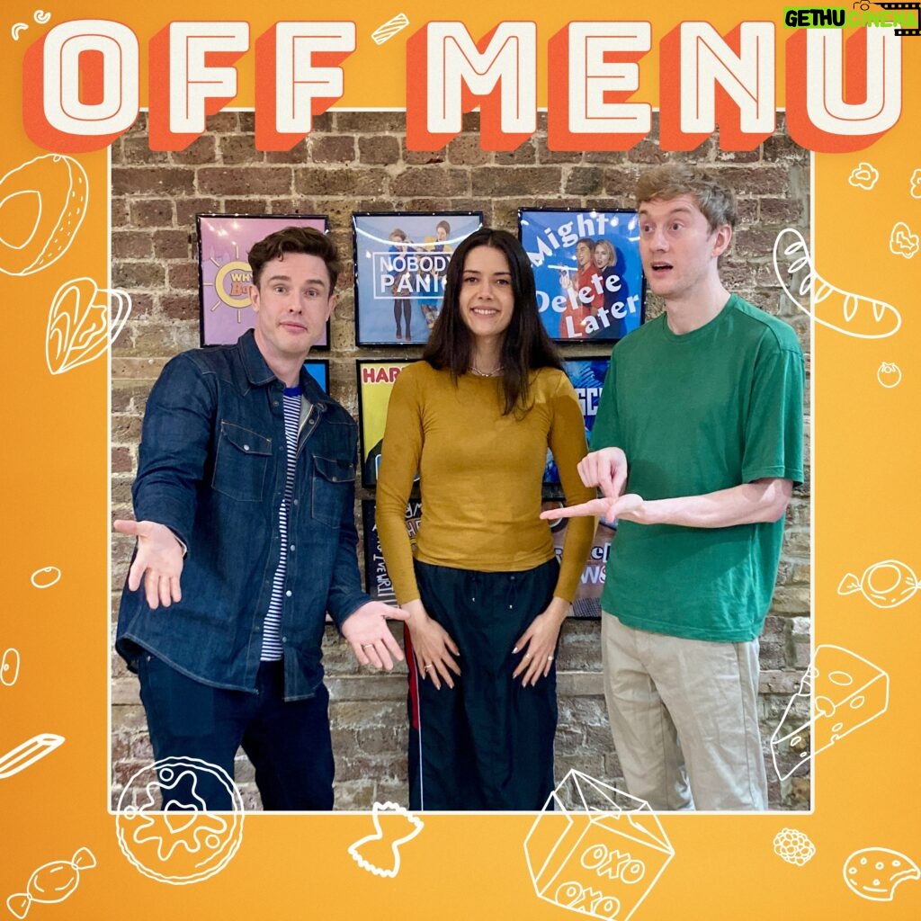 Patti Harrison Instagram - Recorded this ep of @offmenuofficial podcast about 12 years ago but it’s out today! Listen to what I was like BEFORE I got my first period!🫨 my food cravings are different now bc of my hormonal changes caused by my many subsequent periods and pregnancies so my answers to the menu prompts would be completely different today I think