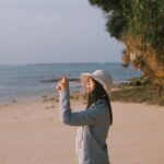 Patty Wu Instagram - ・ 別人口中的好與壞，都不算數 只有不斷耐心的嘗試並找尋 才會找到真正屬於自己的寶物 即使夜晚，都閃閃發亮✨ Outfits @kew_studio_tw ✨ #吳怡霈 #wuipei29 #パティ #沖縄　#おきなわ