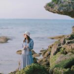 Patty Wu Instagram - ・ 別人口中的好與壞，都不算數 只有不斷耐心的嘗試並找尋 才會找到真正屬於自己的寶物 即使夜晚，都閃閃發亮✨ Outfits @kew_studio_tw ✨ #吳怡霈 #wuipei29 #パティ #沖縄　#おきなわ