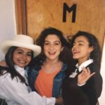 Paty Díaz Instagram - ♥️ Amo estimular a mi memoria emocional con estos momentos 🎭, poder seguir viéndolos, es genial, y reírnos hasta llorar de todo lo vivido, mucho más… Bendita memoria!🙏🏼 #cea 🎭 #televisa #90 #90s #actriz #actress #performance #tbt #tb