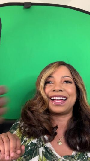 Paula Jai Parker Instagram - Paula is behind the scenes as a guest on The Entertainment Zone with Paul Amadeus