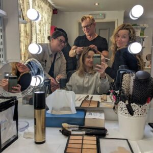 Paula Lane Instagram - Team work!!!! @emmerdale ❤️ Stunning day up at the village ☀️🥶 and just got the best news today that in real life I'm now a Great Auntie. Over the moon! ❤️