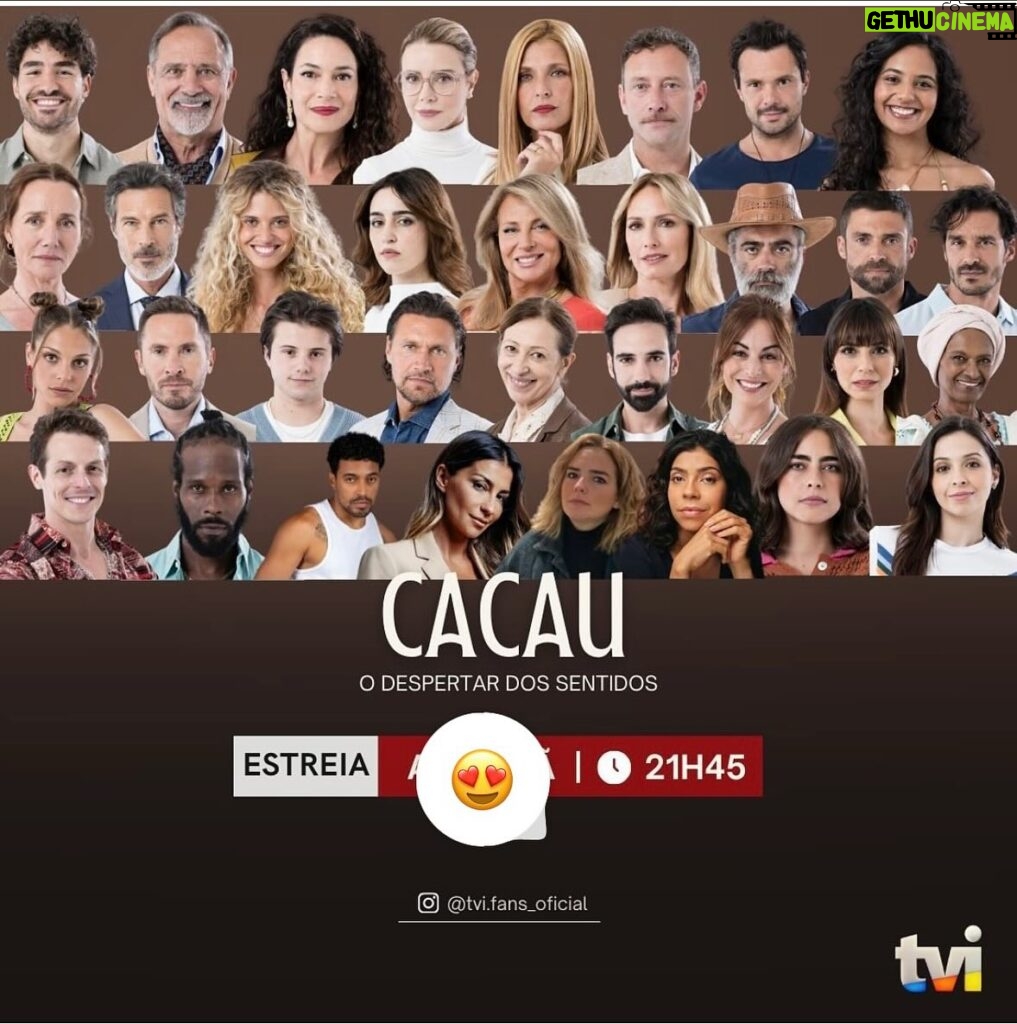 Paula Neves Instagram - Chegou o dia!!! Estreia da novela “Cacau” é hoje à noite na tvi! Yes!!!!