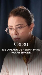 Paula Neves Instagram - Regina conta com Soraia para pôr o seu plano em prática contra Simone. Quem está a torcer para que esta ideia resulte?✋ Acompanhe tudo no nosso site e não perca o novo episódio de «Cacau», na TVI e TVIPLAYER. #novelas #cacau #tvi