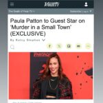 Paula Patton Instagram - Hi Everyone, Fun fact: I’ve always loved murder mystery shows. Some of my fondest memories of my grandpa were watching “Murder She Wrote” with him, my brother, and my mom when we would visit him in South Carolina in the summer. This is why I was so excited to be asked to guest star in FOX’s “Murder In A Small Town.” It is a wish fulfilled. FOX, thank you for having me. We’re going to have a blast. Peace, love, and blessings to everyone. ❤️❤️❤️
