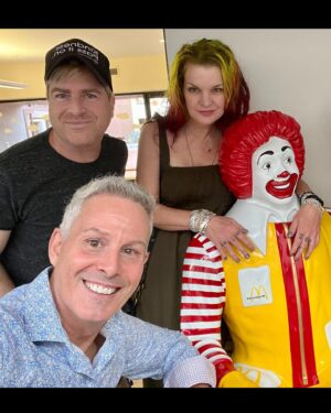 Pauley Perrette Instagram - Stuff from this month.
Bye August!

Swipe!
1-radomly running into PRECIOUS Noah and then taking a walk together
2-having @aplahealth speak at church yay
3- I AM A GREAT AUNT!
YAY LUCY JANE!!!!! 
I’m in love.
4-planted a FIREFIGHTER rose tree for my fallen FD family. 
5- going to @losangelesrmh  supporting kids with cancer and their families 
6- one of my belladonna amaryllis looking just beautiful
7- finding a great Bible verse I had written down
8- me tired,filthy, happy after continuing to build this  staircase into my hillside 
9- celebrating over 30 years of beloved friendship with @randalltang and @thetrishvogel