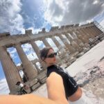 Paulina Vetrano Instagram - Primer destino : Atenas 🇬🇷🏛️🤍 Reviví toda mi infancia con la película de Hércules 🤧