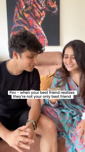 Payal Gupta Instagram - leave them immediately if your best friends does that 
@nitishbhaluni8  @guptainji 
want more reels …. comment below🌟✨

#reels #reelskarofeelkaro #reelsitfeelsit #bestfriends #bond #friendship #reelsvideo #nitishbaluni #instagram