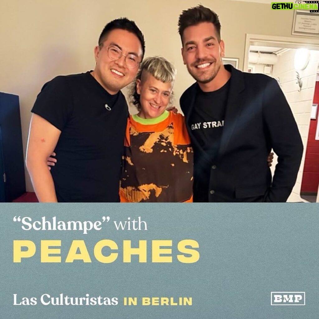 Peaches Instagram - I had the so much fun with Bowen, Matt and Sudi! Enjoy! @lasculturistas Listen wherever you get your podcasts - 🔗 in bio