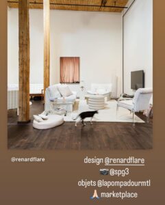 Pénélope McQuade Instagram - Les crédits sont nombreux parce que les gens talentueux ont été nombreux design la sublimissime :  @renardflare 📷 : @spg3 objets principaux et délicieux : @lapompadour.mtl table céramique : @_piedcarre  art sur les murs : les fabuleuses @maudearsenault @laurencephilomene @sarahbosborne autres objets plein de joliesse : @jco.decovintage shout out Marketplace, sans toi tout ceci n’aurait (presque pas) pu exister. Je voudrais aussi remercier Momo de me laisser habiter chez lui.