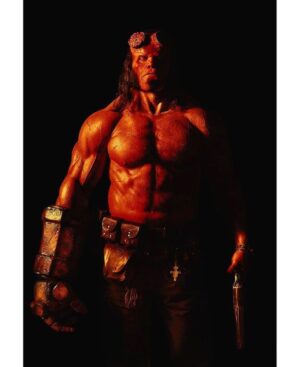 Penelope Mitchell Instagram - YES!!! SO PSYCHED!!! Xxx @geordie_shockmeister @dkharbour @hellboymovie #hellboy