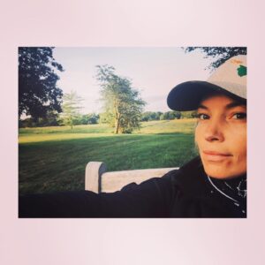 Perdita Weeks Instagram - Waiting on an owl