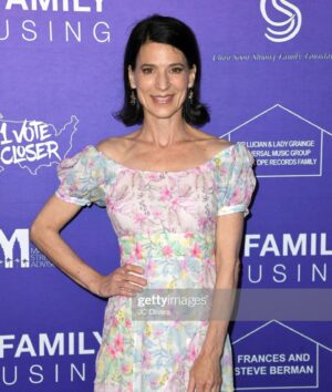 Perrey Reeves Instagram - Thank you LA Family Housing Awards for a wonderful night of education and fundraising! (and for giving me an excuse to dress up in my best Bridgerton outfit ) and @theninasiemaszko the world is a better place with you in it 🥰