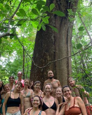 Perrey Reeves Instagram - Hopefully the gratuitous #bikini pic in front of the #waterfall grabbed your attention! Swipe left for more pix! Have you ever considered doing a #yogateachertraining? We have the perfect spot for you at @thesanctuarycostarica #thesanctuaryattworivers in #costarica @lakshmirising 
Join us @thesanctuarycostarica for a 3-week yoga teacher training certification immersion! .
Program dates:
Nov 3-23
Dec 1-21
Dec 29-Jan 18
Jan 19-Feb 8
April 19-May 9
May 10-30
June 7-27
June 28-July 18
July 19-Aug 8
Aug 9-29
.
Curriculum includes: vinyasa and restorative sequencing, anatomy of the asanas, hands on adjustments, meditation, ayurveda, philosophy, ritual and more.
.
Enjoy delicious @gaiagourmetcuisine, lush jungle accommodations, swimming pool, beach excursions and amazing like-minded new friends from around the world.  Can’t wait to see you there!