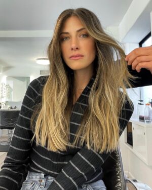 Perry Mattfeld Instagram - The freshest of hair for @perrymattfeld ✨
#hairbykelseygusto
Color: @zabriela