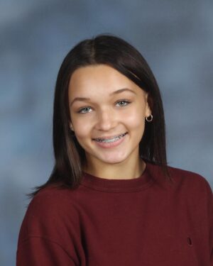 Peyton Evans Instagram - 7th Grade School Photo 😝😍