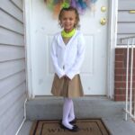 Peyton Evans Instagram - With it being some students back to school week I’m going #waybackwednesday and posting my first day of KINDERGARTEN Got to love uniforms 🤨 #peytonkaye #peytonevans #backtoschool #kindergarten