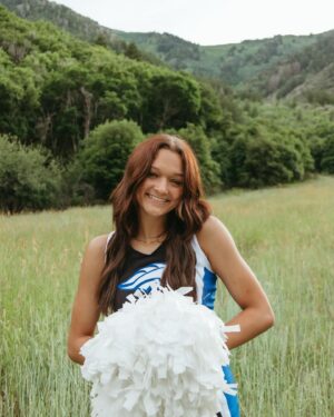 Peyton Evans Instagram - I am so very grateful i got to experience this cheer season with this amazing team. Even tho i wasn’t able to compete with them i enjoyed every moment watching them perform and become an amazing team. these girls are amazing i love them all and im very grateful for the wonderful coaches that we had and i will forever cherish the funny moments with the team. 🫶🏻