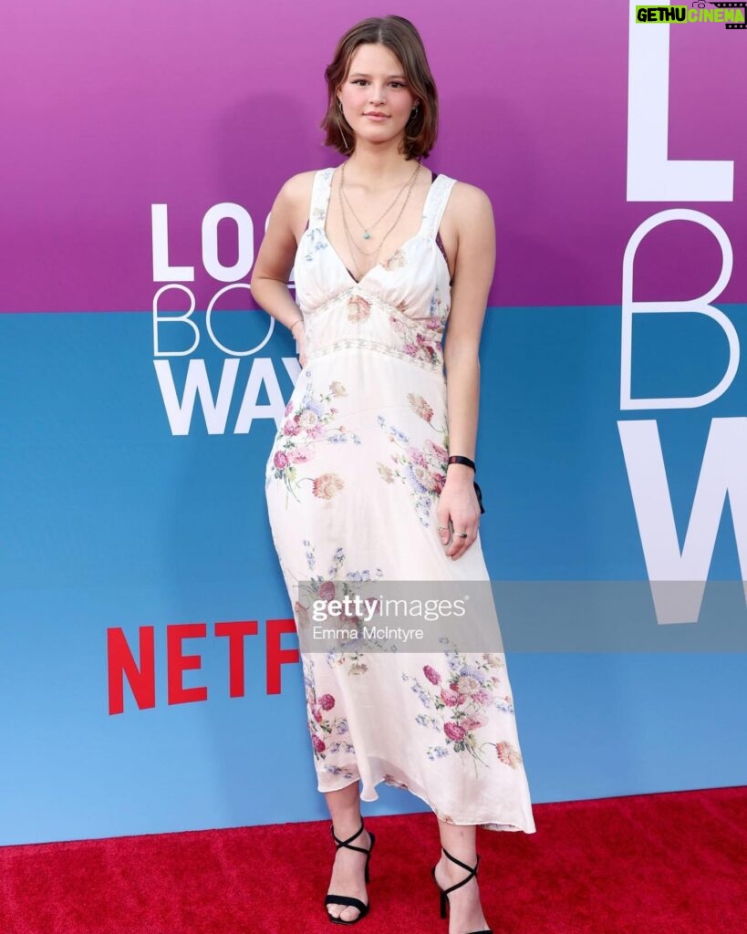 Peyton Kennedy Instagram - feeling fancy at the premiere of Look Both Ways, now playing on Netflix 🎟 #lookbothwaysnetflix