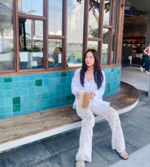 Phyllis Quek Instagram - Life’s a dance , take a chance 🌸#white #life #lace #casualstyle