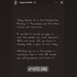 Piper Perabo Instagram - Vote.org #TaylorSwift