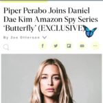 Piper Perabo Instagram - I have loved South Korean film and TV since I saw Choi Min-sik in Park Chan-wook’s Oldboy 올드보이. This country makes such amazing art and I am thrilled to be a part of it. #Butterfly is a spy thriller with complex family dynamics within the treacherous world of global espionage. Based on the Boom! Studios graphic novel series by Arash Amel. This things is next level cannot wait for you to see! To be continued…🦋