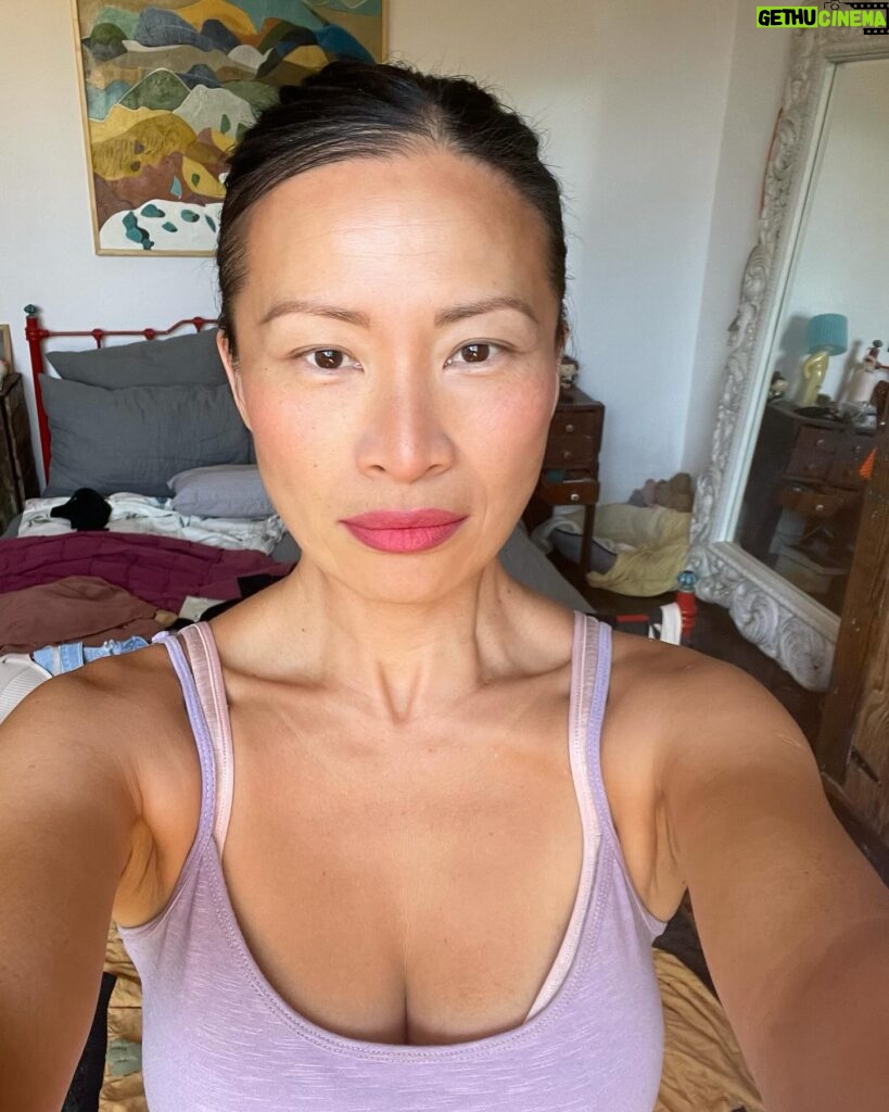 Poh Ling Yeow Instagram - I turned THE BIG FIVE O yesterday & here’s 5 things I’ve learned along the way. 1. Have a red hot go. Feeling intense fear & doubt is when I’ve grown the most 🌊 2. Be friends with uncertainty. It makes you resilient 🌱 3. Enjoy the climb - the climb is substance and the summit is but a fleeting moment⛰️ 4. Let go - the most beautiful things in life are impermanent 🌈 5. Let things flow towards you. Anything I’ve wanted too much tends to bite me in the bum 🍑