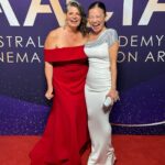 Poh Ling Yeow Instagram – AUNTY POH AACTA STORYTIME

Nearly forget to pack dress, then have to get red carpet ready in lunatic record time of 30 mins on account of complicated hotel check in. 

Frazzled as heck & enter pre-ceremony drinky poos tripping over someone’s foot & literally land in arms of my red carpet  ride or die @gigiamazonia , consistently THE smartest bird at any awards night because the wild woman always goes shoeless.

Thrilled “Adam & Poh’s Great Australian Bites” is nomd for Best Lifestyle Show (thank u @aacta ♥️) & we happily lose to @gardeningaustralia plus @costasworld is perfect ceremony hangs buddy. We discuss being genuinely confused to be in 2nd row with all the fancy ppl & are sitting behind Harry Connick Jr & his 3 lovely daughters. I chat to them but am too embarrassed to say hi to Harry. Ceremony is roughly 4 hours. Gina & I lose each other in slow migration to bar. 

2 hours pass and as per usual, recognising many people but my head is swimming. I can’t place them exactly or recall that many names & become increasingly overwhelmed. Self esteem must be improving coz in the past would be writhing like a total dropkick with terrible inner dialogue in this situ but now have no qualms withdrawing & standing in a nigel corner to decide whether to stay or tap out. Gina and I find each other again but she declares she’s wants to bop. I dig a jig (especially to tragic outdated r & b) but we’re packed like sardines in tuxedoes & frothy frocks marinating in 300% Gold Coast humidity. My feet are about to explode in heels & I can’t focus on conversations which have the added bonus of needing to be shouted over stupidly loud music. I leave the venue but decide to sit outside against a flower bed & have a genuinely restorative moment alone. There is a breeze &  I can hear my own thoughts again. Then I find my ppl. We tell each other we are ordering Ubers but wind up hanging out for some time because we have recognised we are a similar kind of alien…🙃

👗 Gratitude to @charmainedepasquale_stylist & @cappellazzocouture for looking after my threads & making me feel a million bucks, @adamliaw @melitahodge @joshmartinaustralia for the opportunity, @jopapmedia for your ♥️