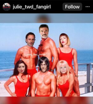 Pollyanna McIntosh Instagram - Thoughts. ✌️❤️💀 #TWDFamily #TheWalkingDeadFamily