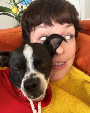 Pollyanna McIntosh Instagram - Feeling happy, lucky and in love. Sending all the joys your way x