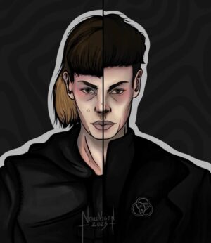 Pollyanna McIntosh Instagram - 1) That first day slipping back on Jadis’ dark uniform on The Walking Dead: The Ones Who Live 
2 & 3) Fan art of her 
PS: Hope you’re digging the show and for those who can’t watch it yet PLEEEEASE no spoilers 
✌️♥️ P 

#TWD #TWDFAMILY #THEWALKINGDEADTHEONESWHOLIVE #THEWALKINGDEAD #THEWALKINGDEADFAMILY #Jadis #Rick #Michonne