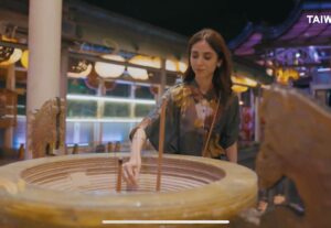 Pooja Bhamrrah Instagram - Have you watched the first episode of Love Fun Taiwan yet? 
Streaming on @taiwanplus and @zeezest 

.
.
.
#nationalpalacemuseum #hushengtemple #glassgallery #highheelchurch #taiwantourism #travelshowhost #travelgram