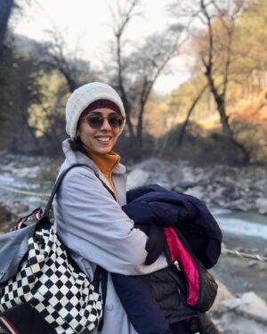 Pooja Bhamrrah Instagram - Kahani Kasol Ki… 🥶 
.
.
.
#kasol #manikaran #himachalpradesh #winterwonderland #kasoldiaries