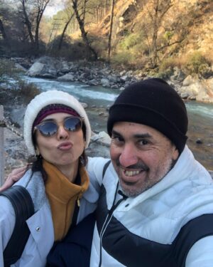 Pooja Bhamrrah Instagram - Kahani Kasol Ki… 🥶 
.
.
.
#kasol #manikaran #himachalpradesh #winterwonderland #kasoldiaries